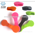 Portable magnetic silicone money clip paper earphone magnetic clip